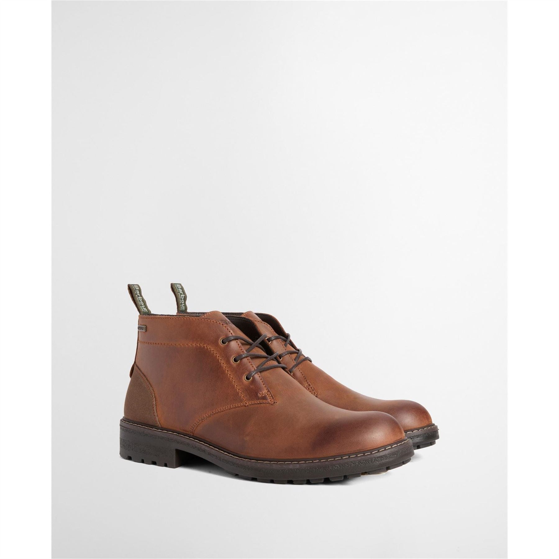 Barbour Shawdon Leather Lace Up Chukka Boots