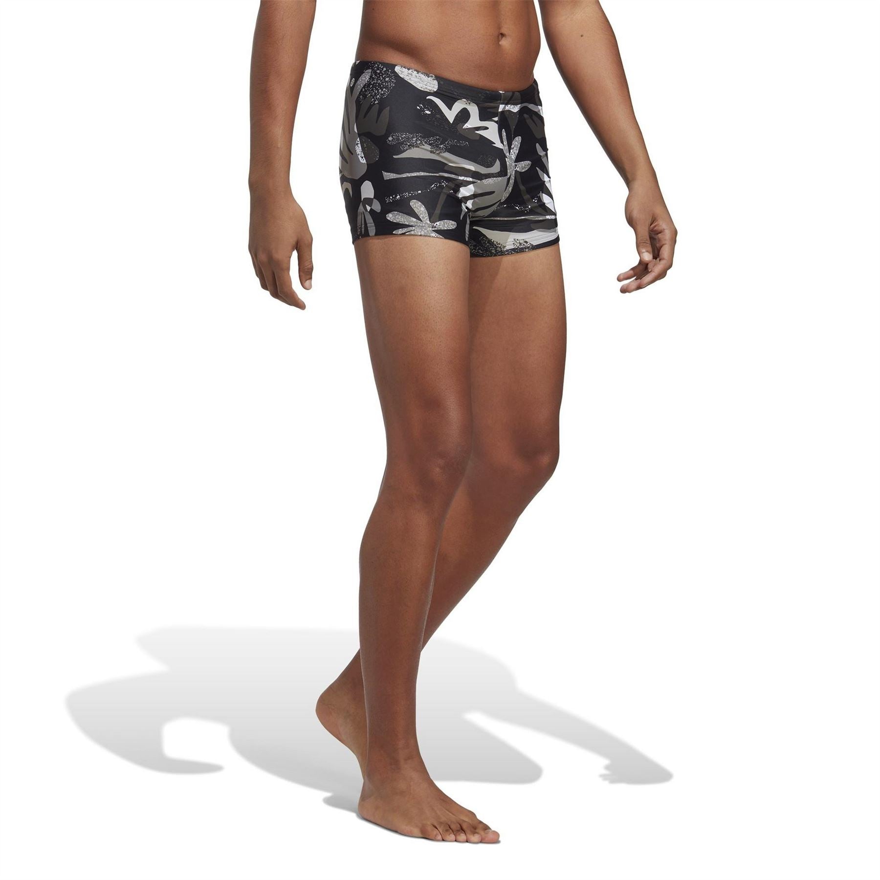 adidas Mens Floral Graphic Swim Boxers