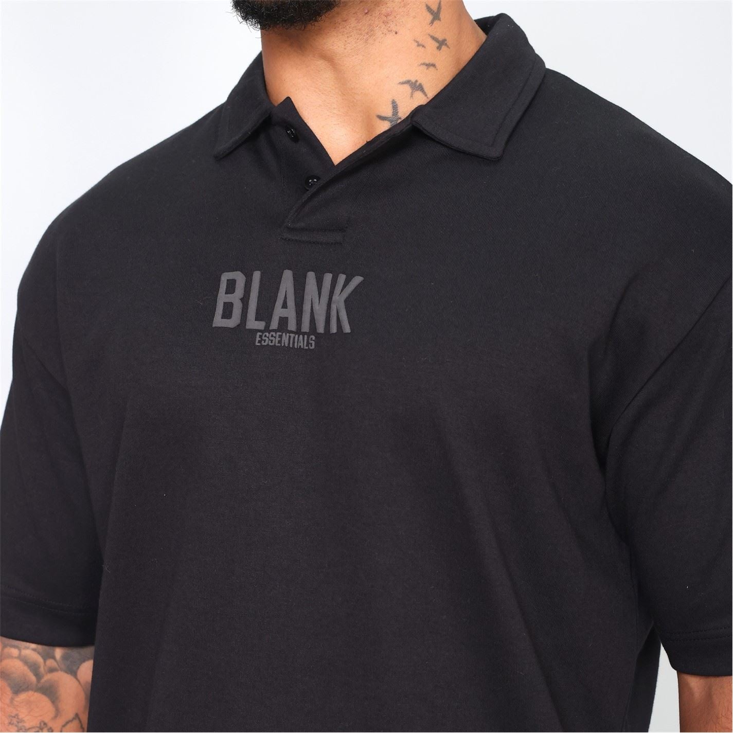 Blank Essentials Essentials Circle Polo T-Shirt