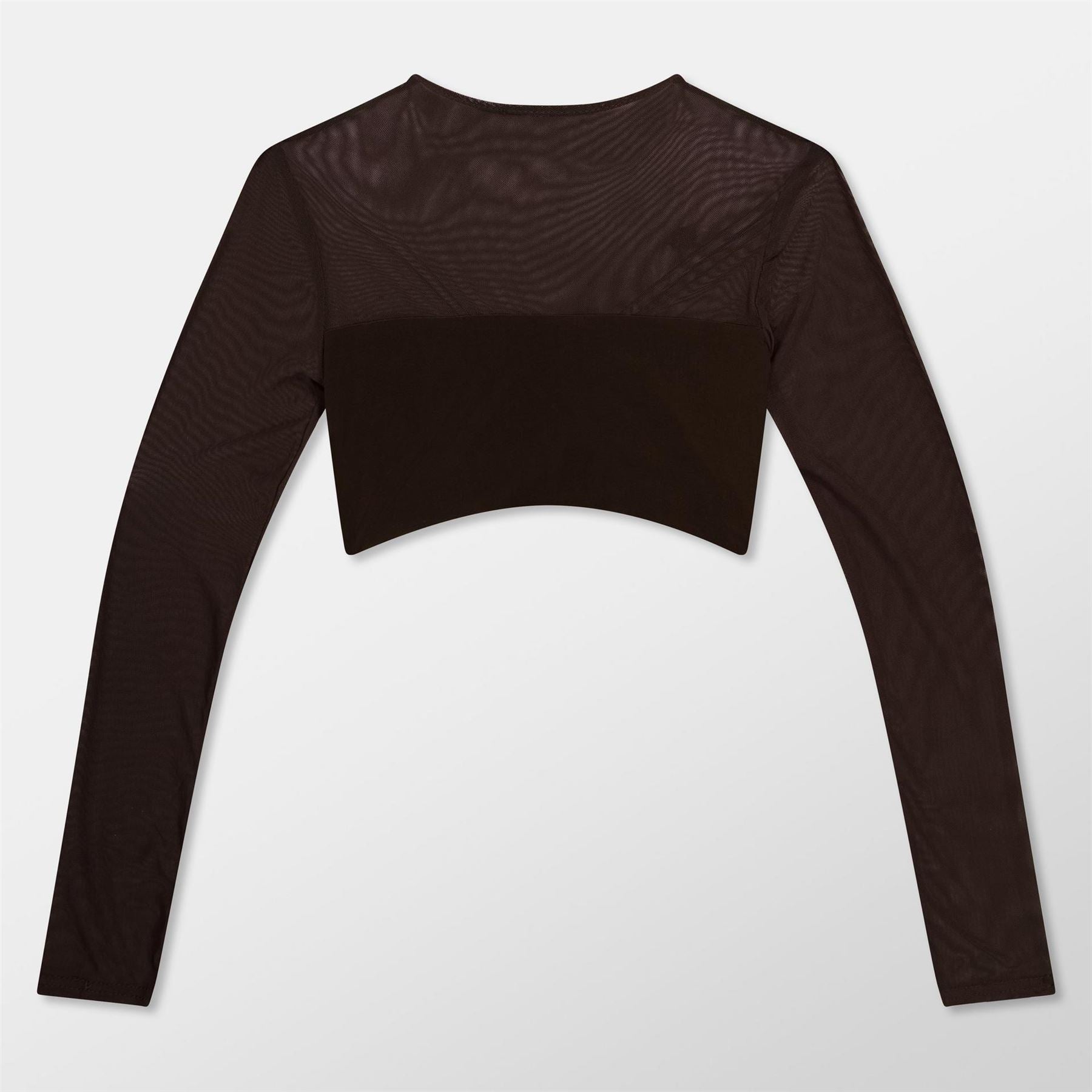 Missy Empire Womens Mesh Sleeve Slinky Top