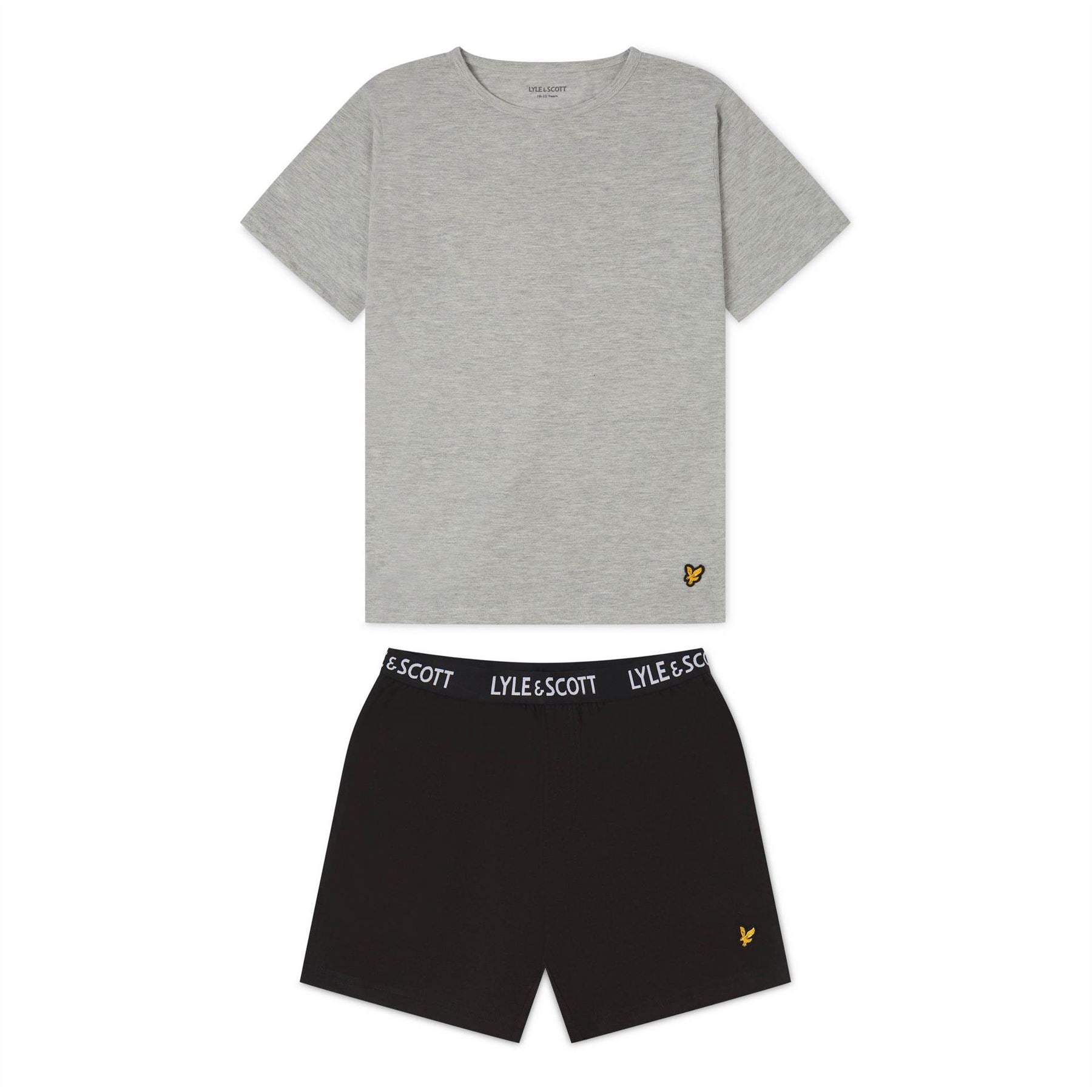 Lyle and Scott Crew Neck T-Shirt and Short Set