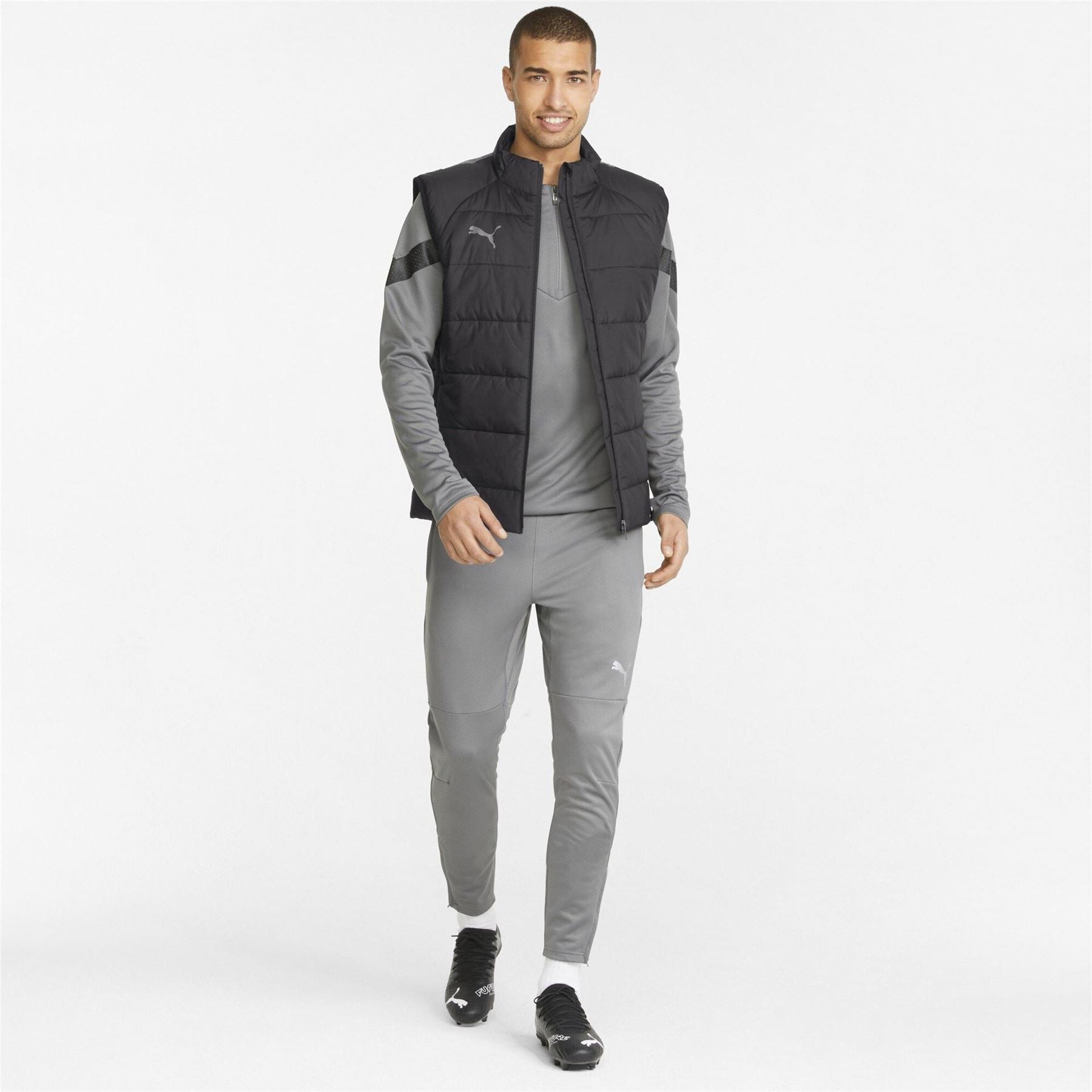 Puma Mens Teamliga Vest Jacket Gilet