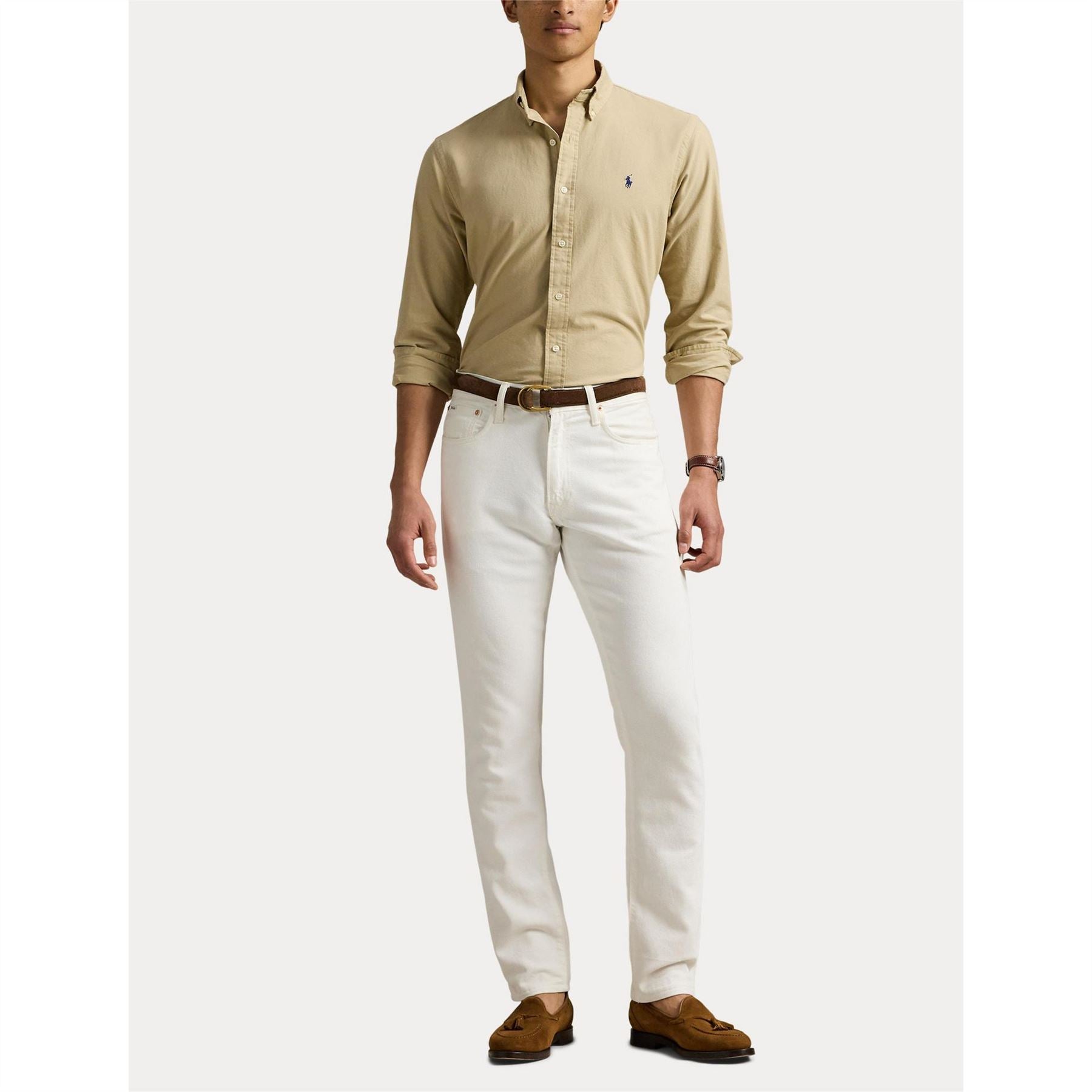 Polo Ralph Lauren Slim Fit Oxford Long Sleeve Shirt