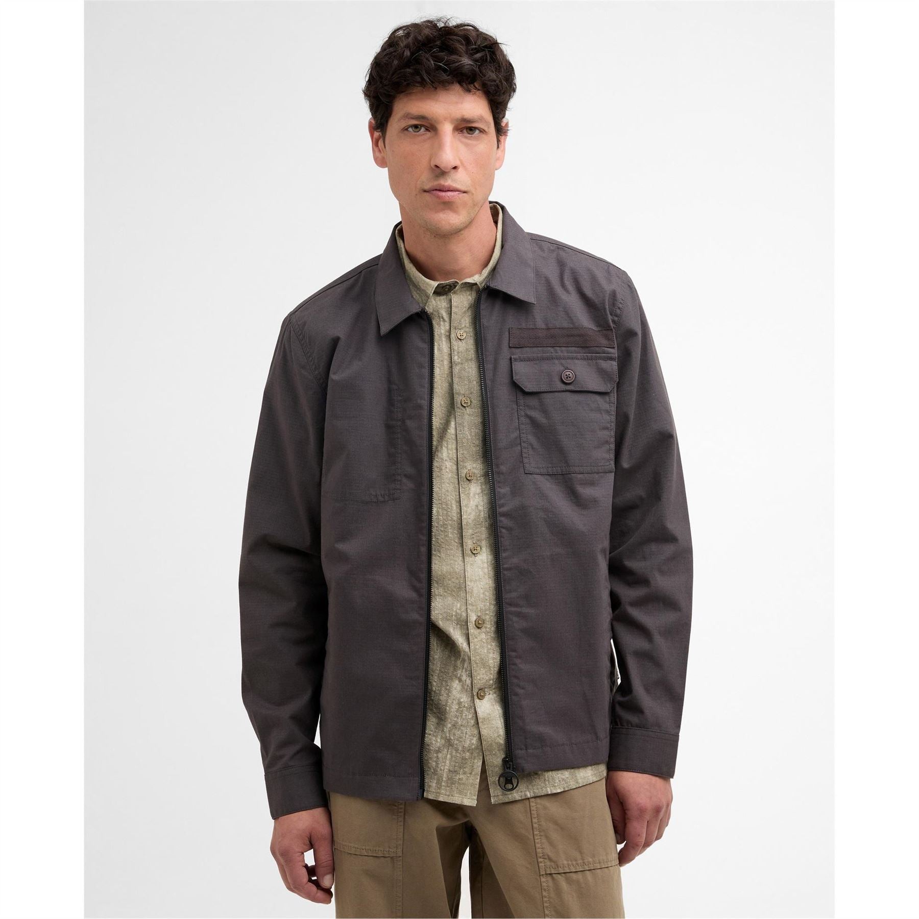 Barbour Crail Wax Ripstop Overshirt