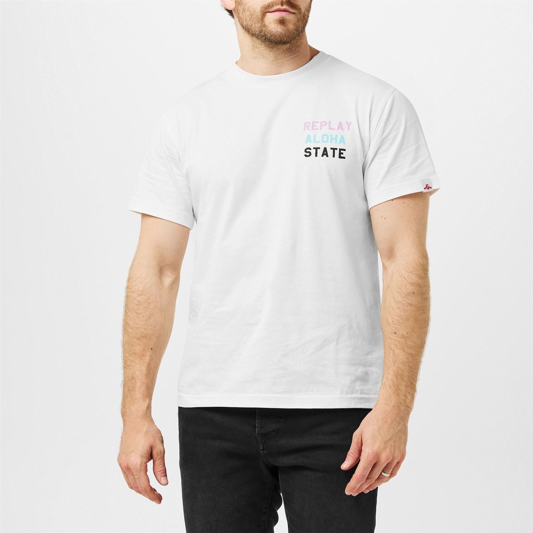 Replay Aloha State Regular Fit T-Shirt