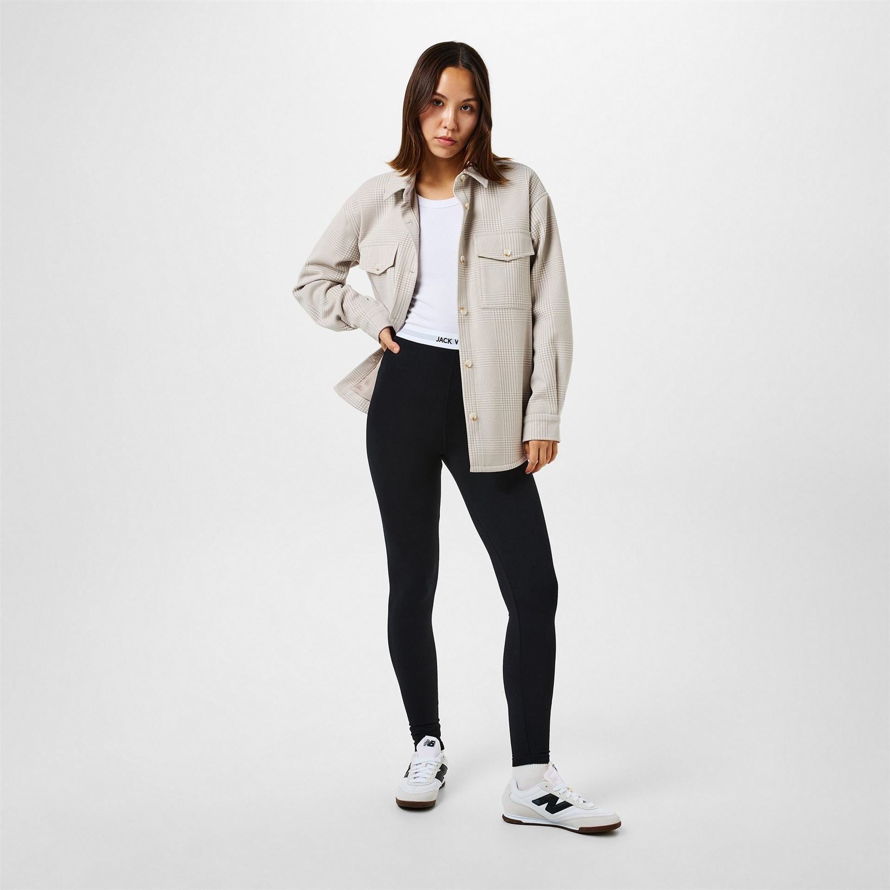 Jack Wills Logo Waistband Leggings