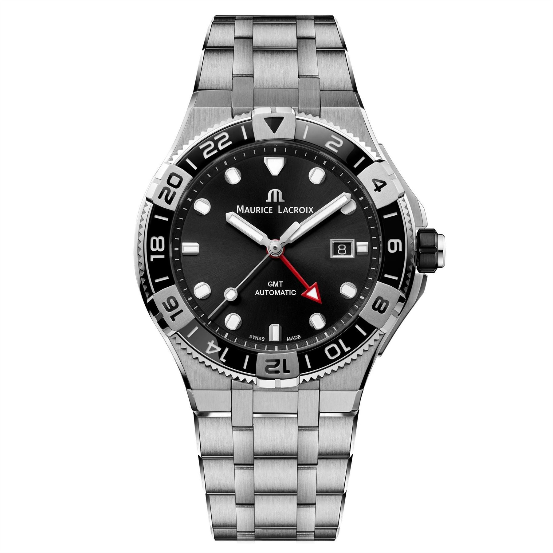 Maurice Lacroix Lacroix Dive Steel Bracelet Analogue Watch