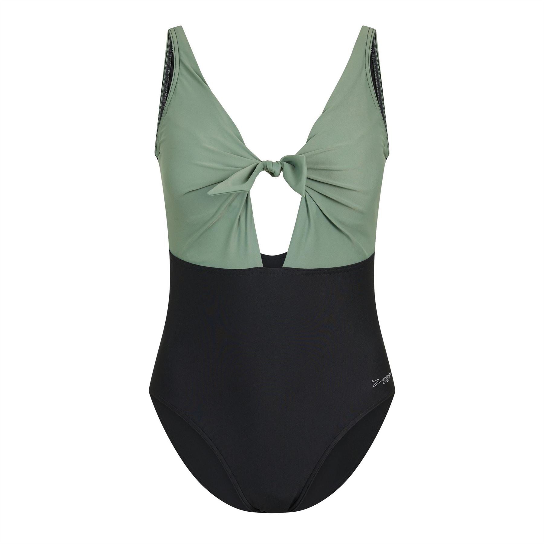 Zoggs Womens Tie Front Sco