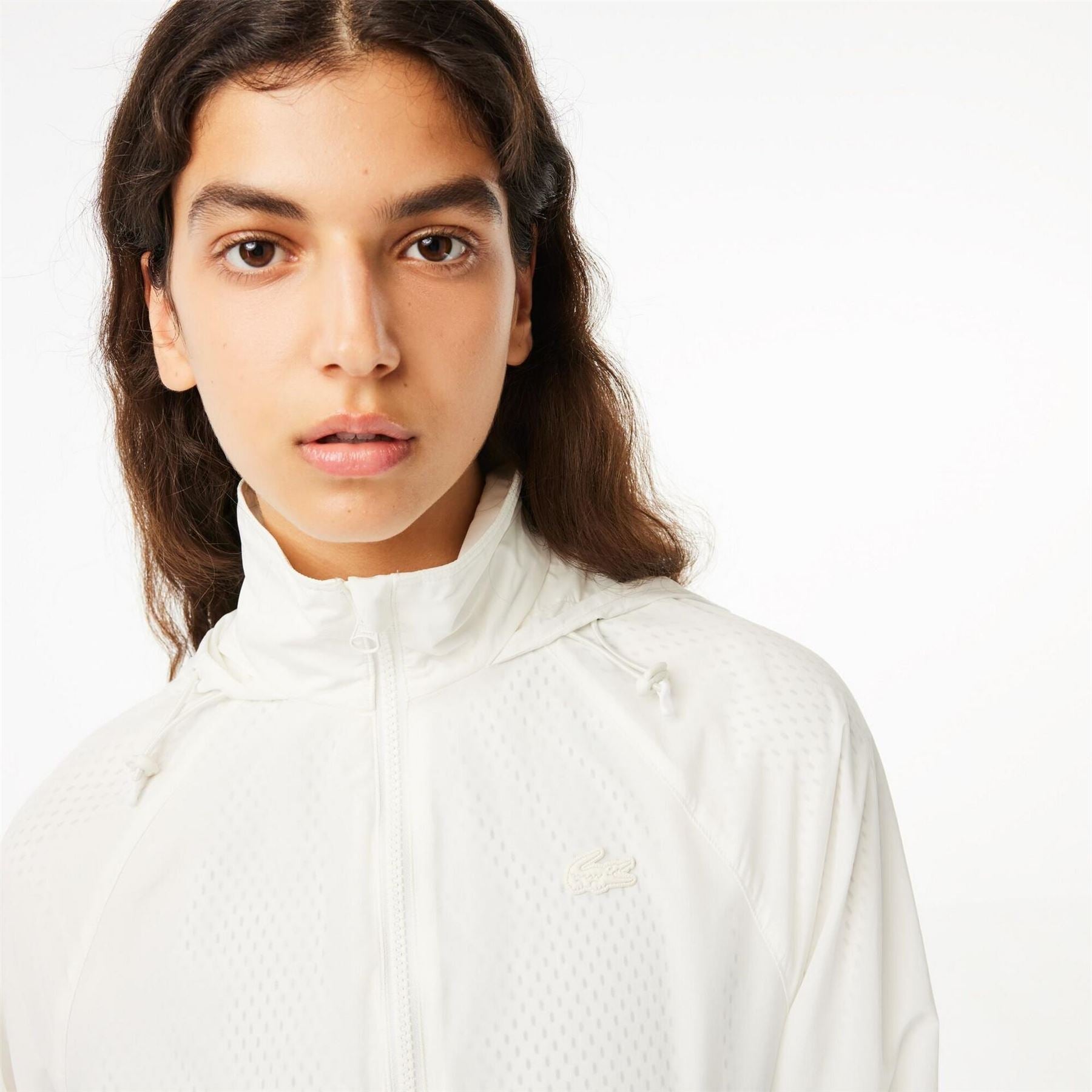 Lacoste Bf0754 High Neck Rain Jacket