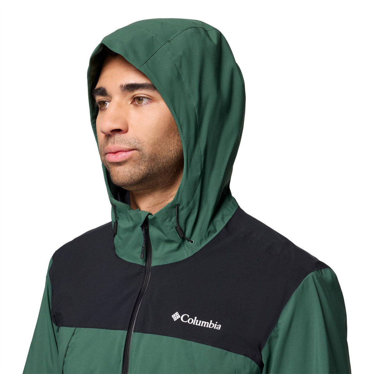 Columbia Boulder Hooded Shell Jacket with Zipped Pocket
