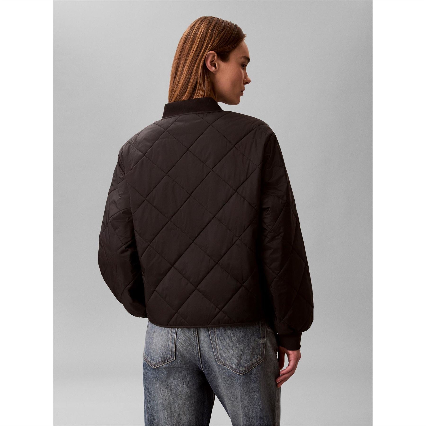Calvin Klein Jeans Quilted Bomber Jacket