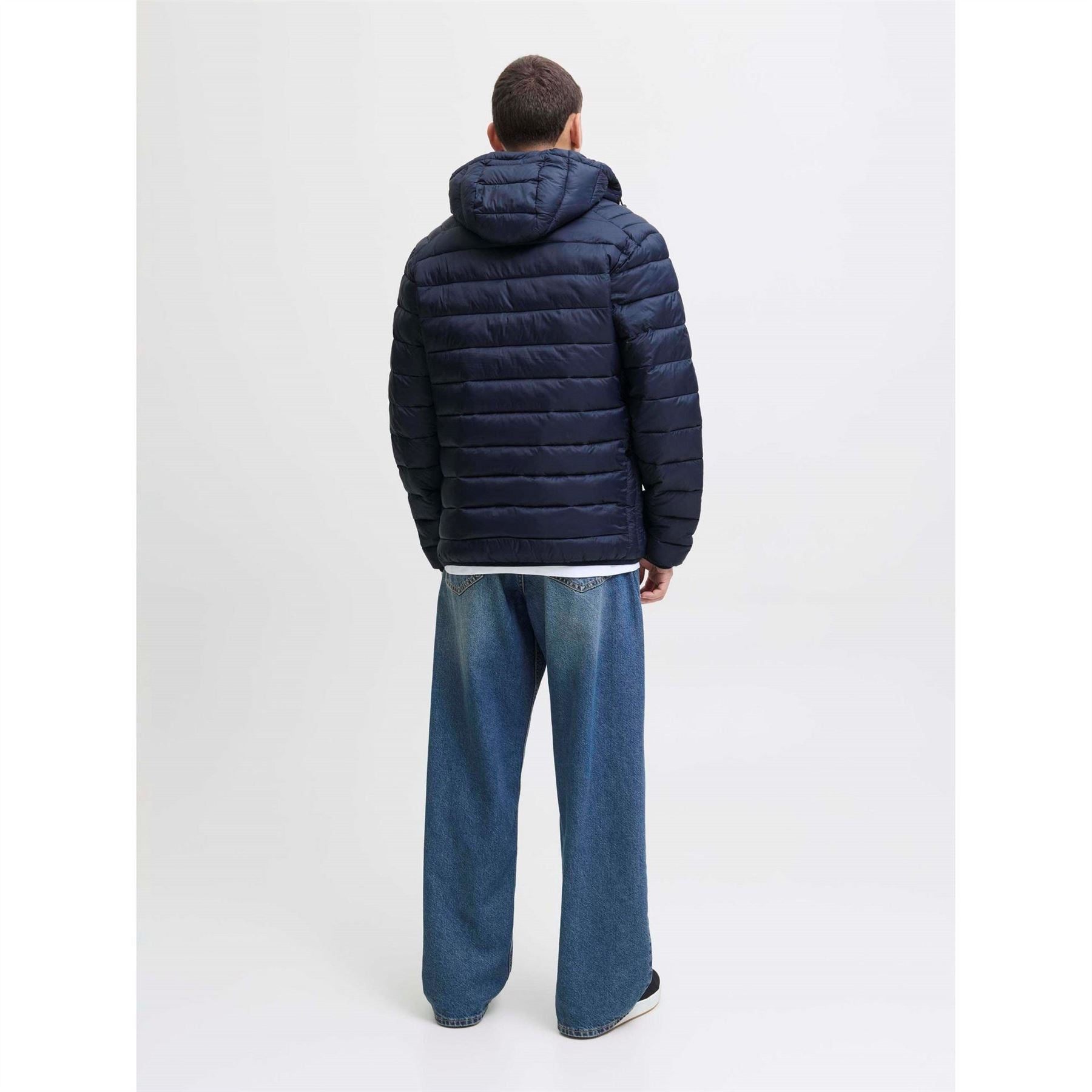 Jack and Jones Mens Bradley Hooded Puffer