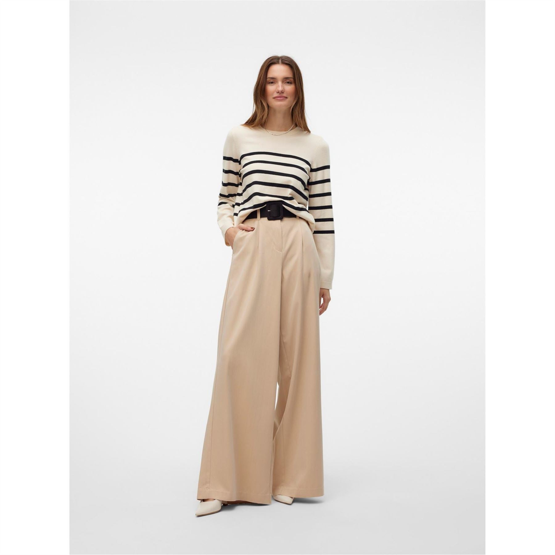 Vero Moda Saba Crew Neck Regular Fit Sweater