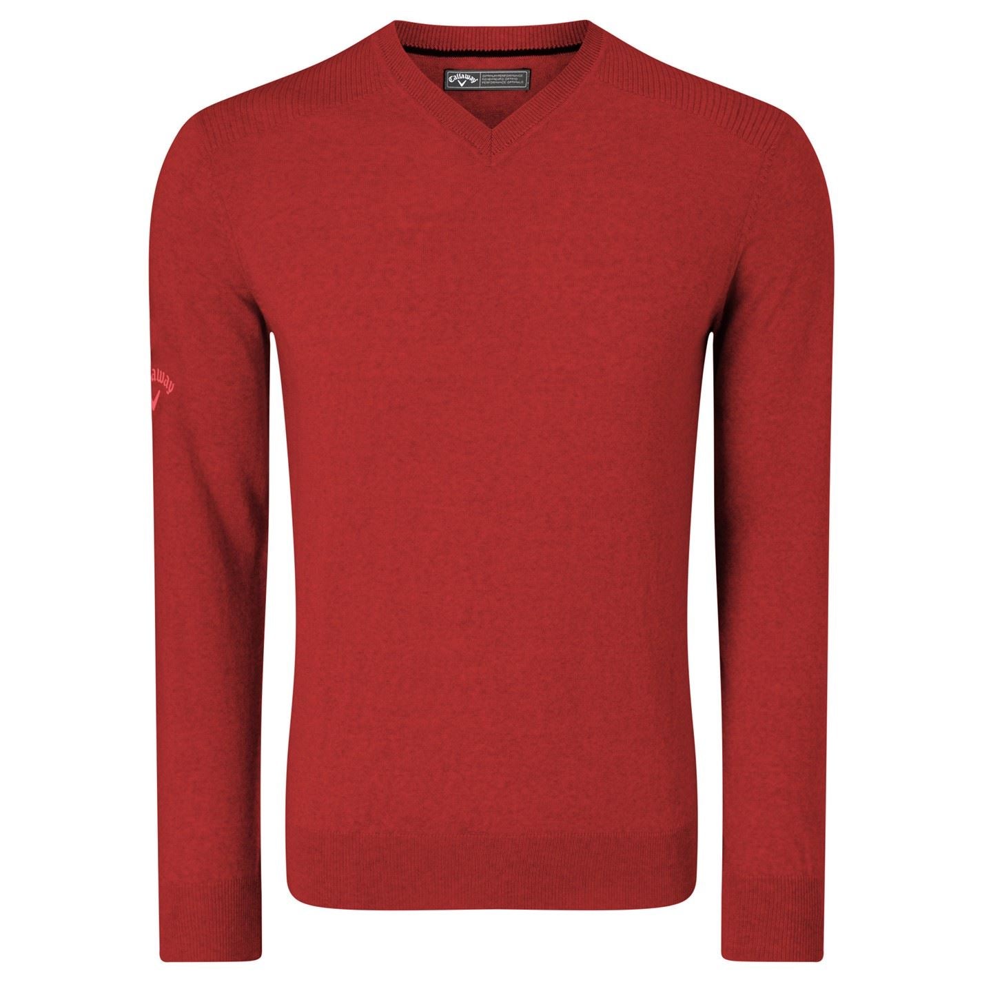 Callaway Mens V Neck Sweatshirt
