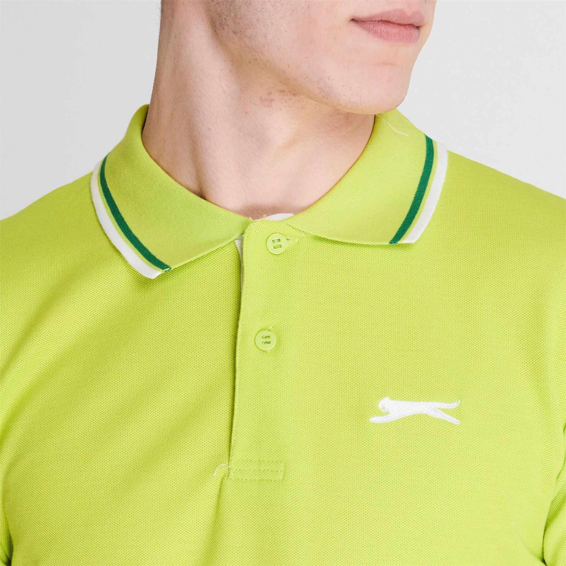 Slazenger Mens Tipped Polo Shirt