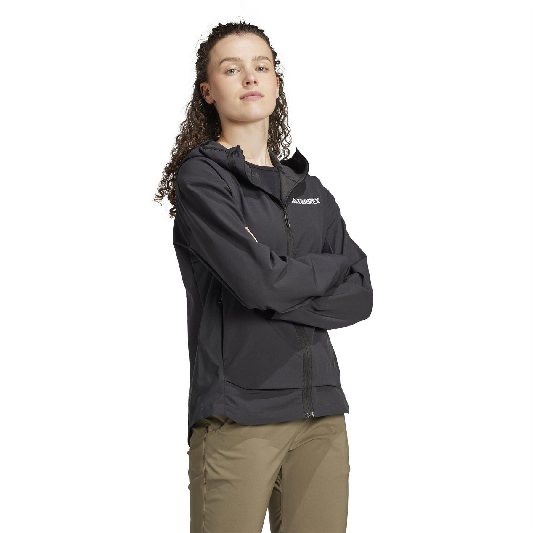 adidas Terrex Multi Long Sleeve Zip Softshell Jacket