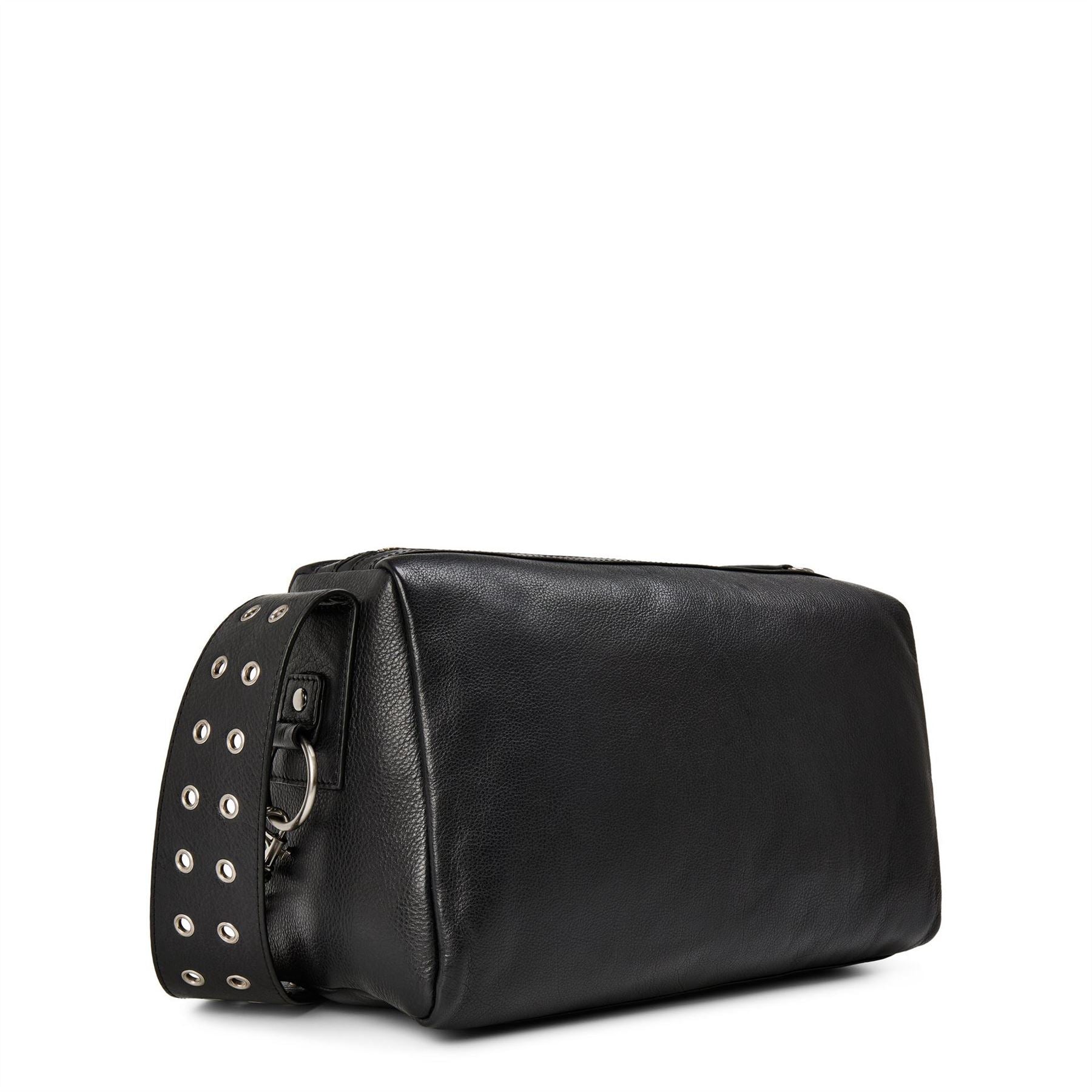 Kangol Cross Body Satchel with Metal Logo