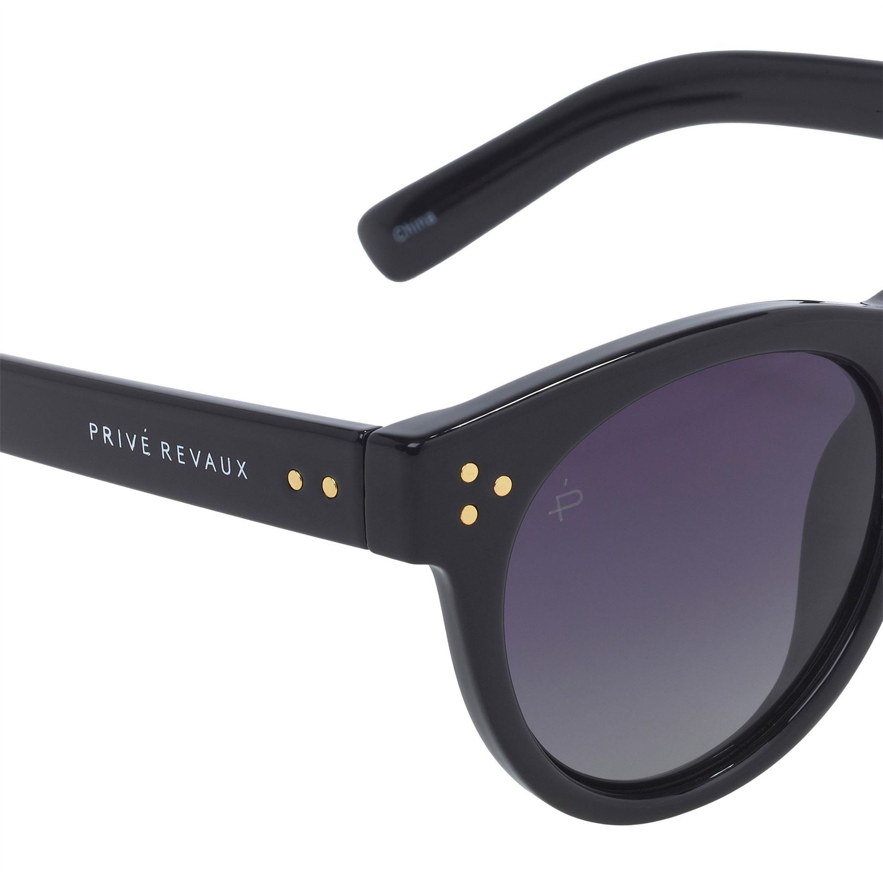Prive Revaux R The Warhol Round Full Rim Sunglasses