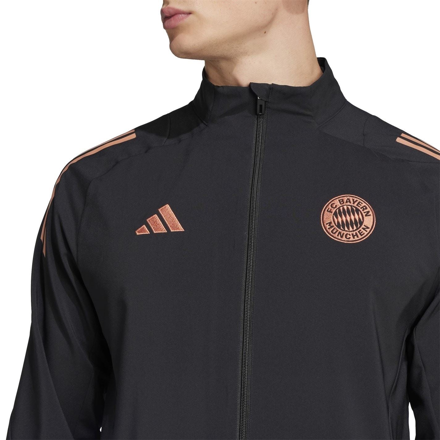adidas Bayern Munich Anthem Jacket 2025 2026 Adults