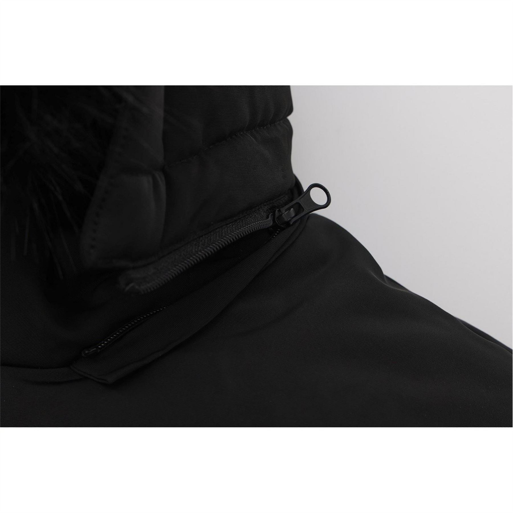 SoulCal Mens Cal 2 Zip Bubble Jacket For