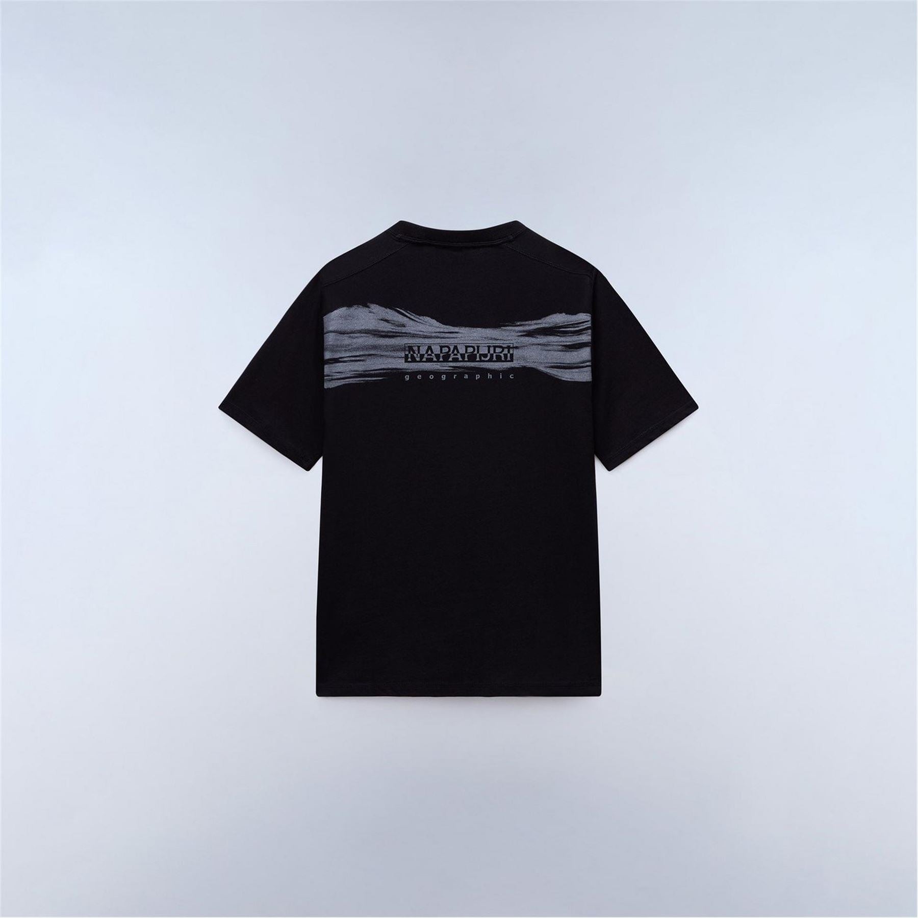Napapijri Geographic Print Crew Neck Short Sleeve T-Shirt