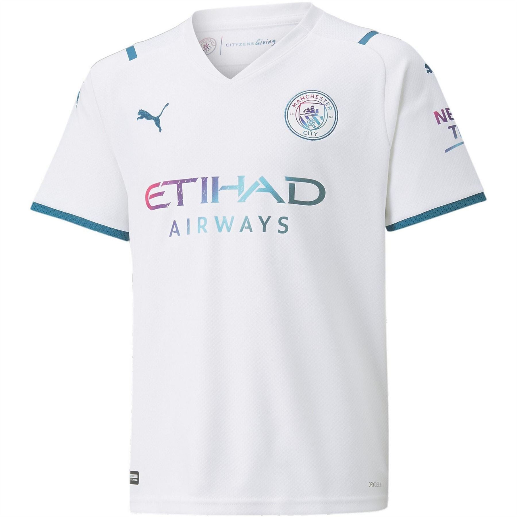Puma Away Shirt Jr W Sponsor Logo Football Unisex Kids