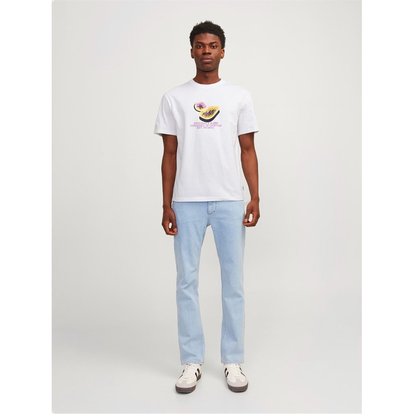 Jack and Jones Crew Neck Regular Fit Short Sleeve T-Shirt