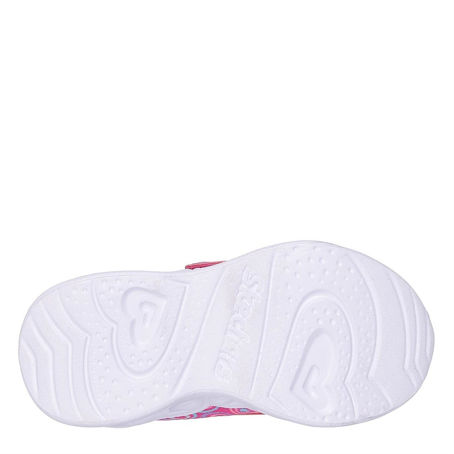 Skechers Heart Lights   Boogie Land Light Up Trainers Girls