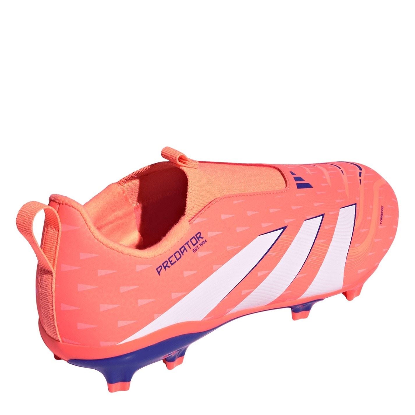 adidas Predator 3 Childrens Laceless Firm Ground Football Boots