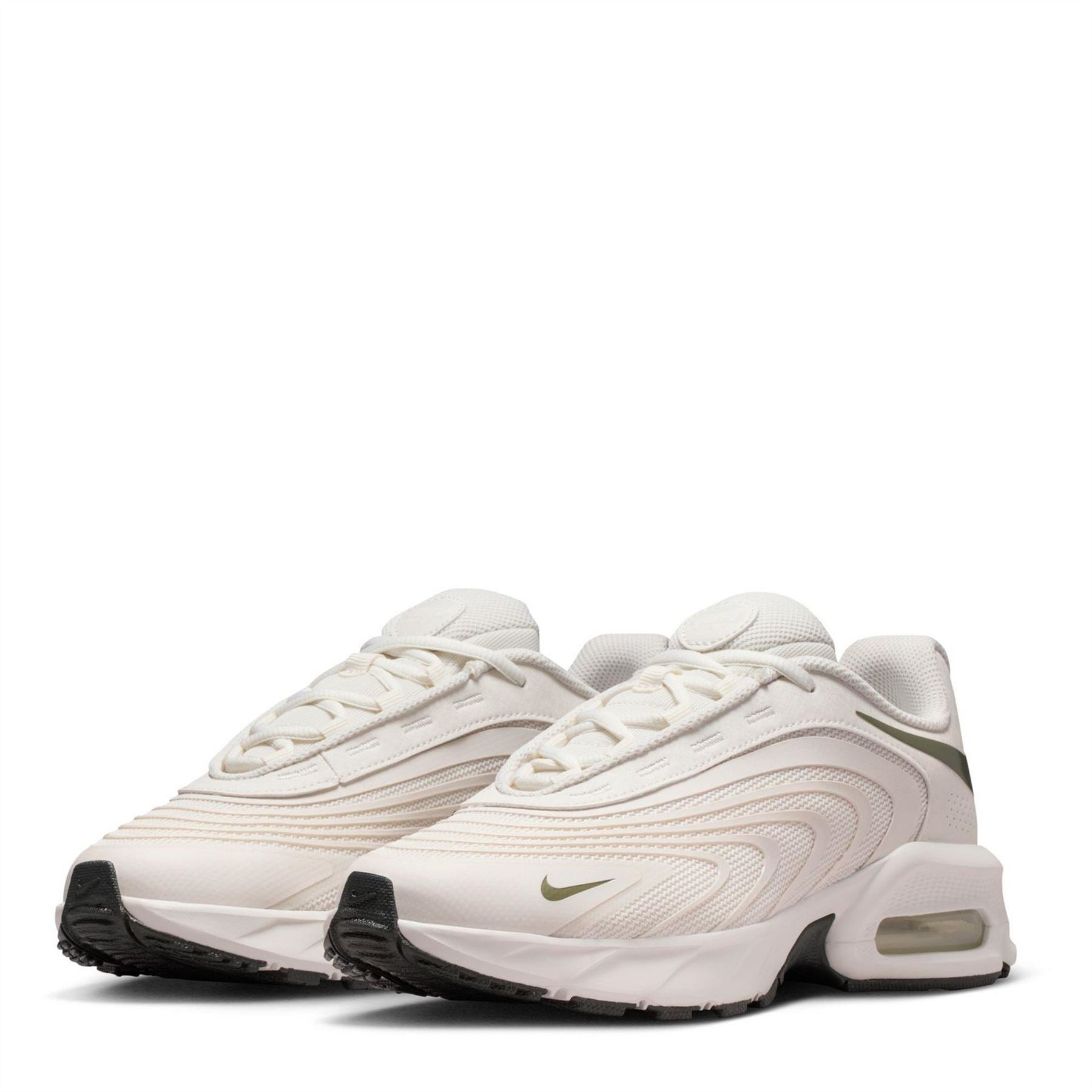 Nike Air Max Low Top Round Toe Flat Heel Sneakers