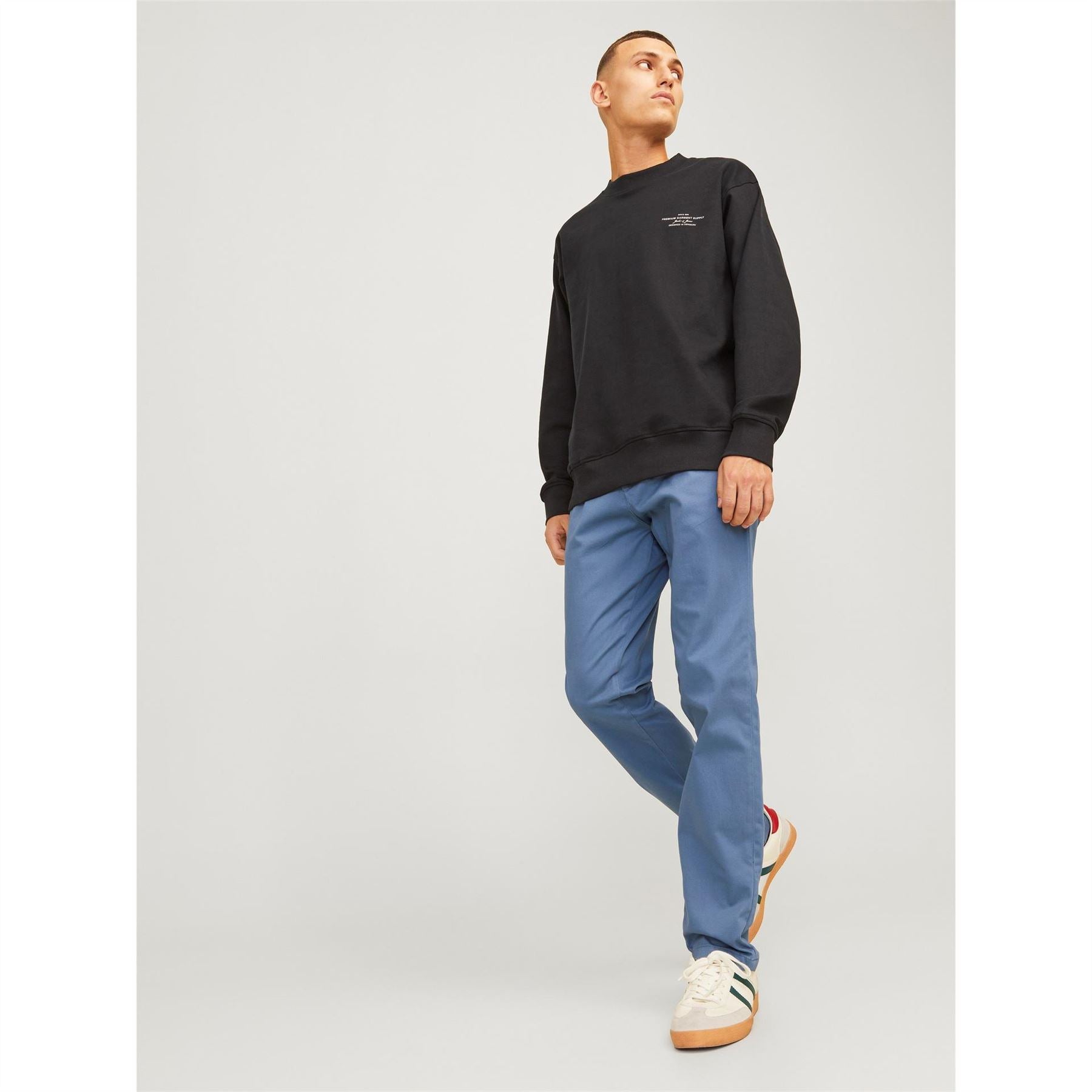Jack and Jones Marco Bowie Straight Leg Chinos