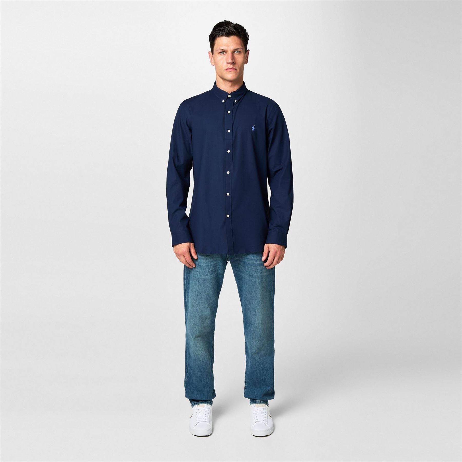 Polo Ralph Lauren Slim Fit Poplin Long Sleeve Shirt