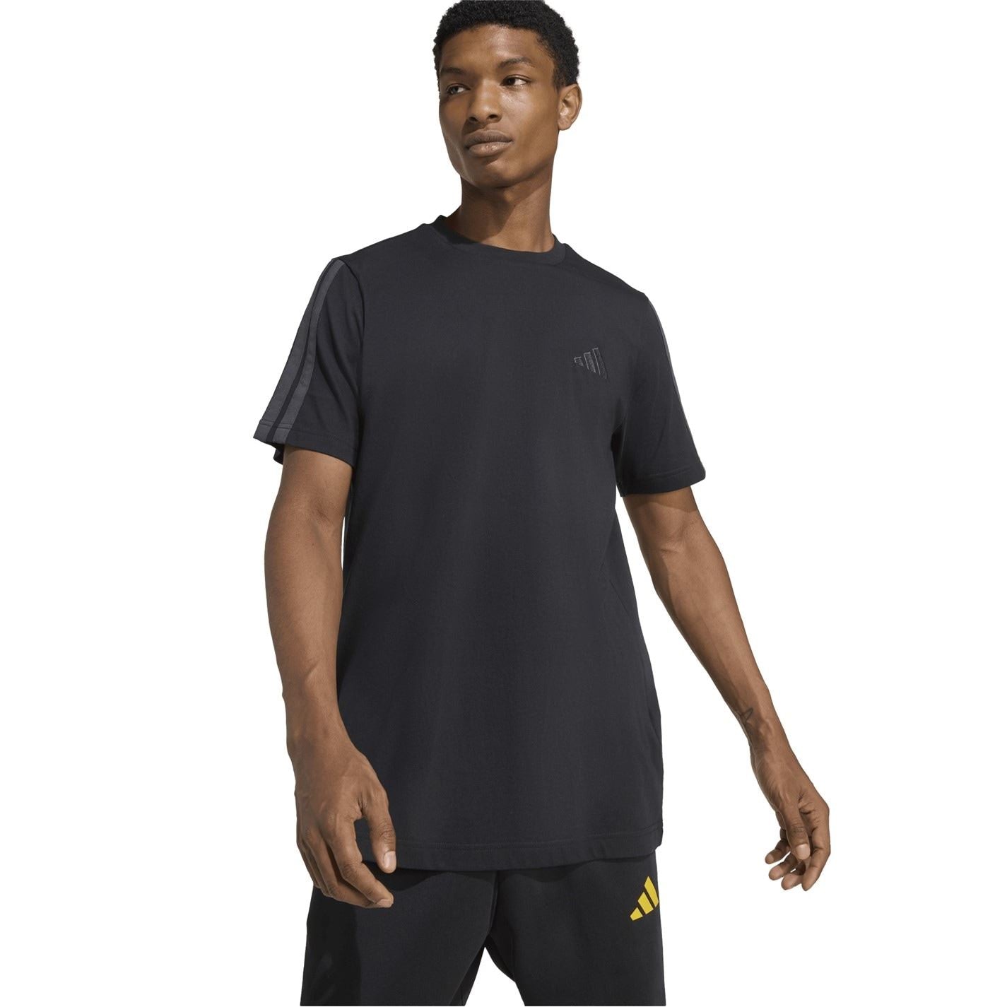 adidas Mens 3 Stripes T-Shirt