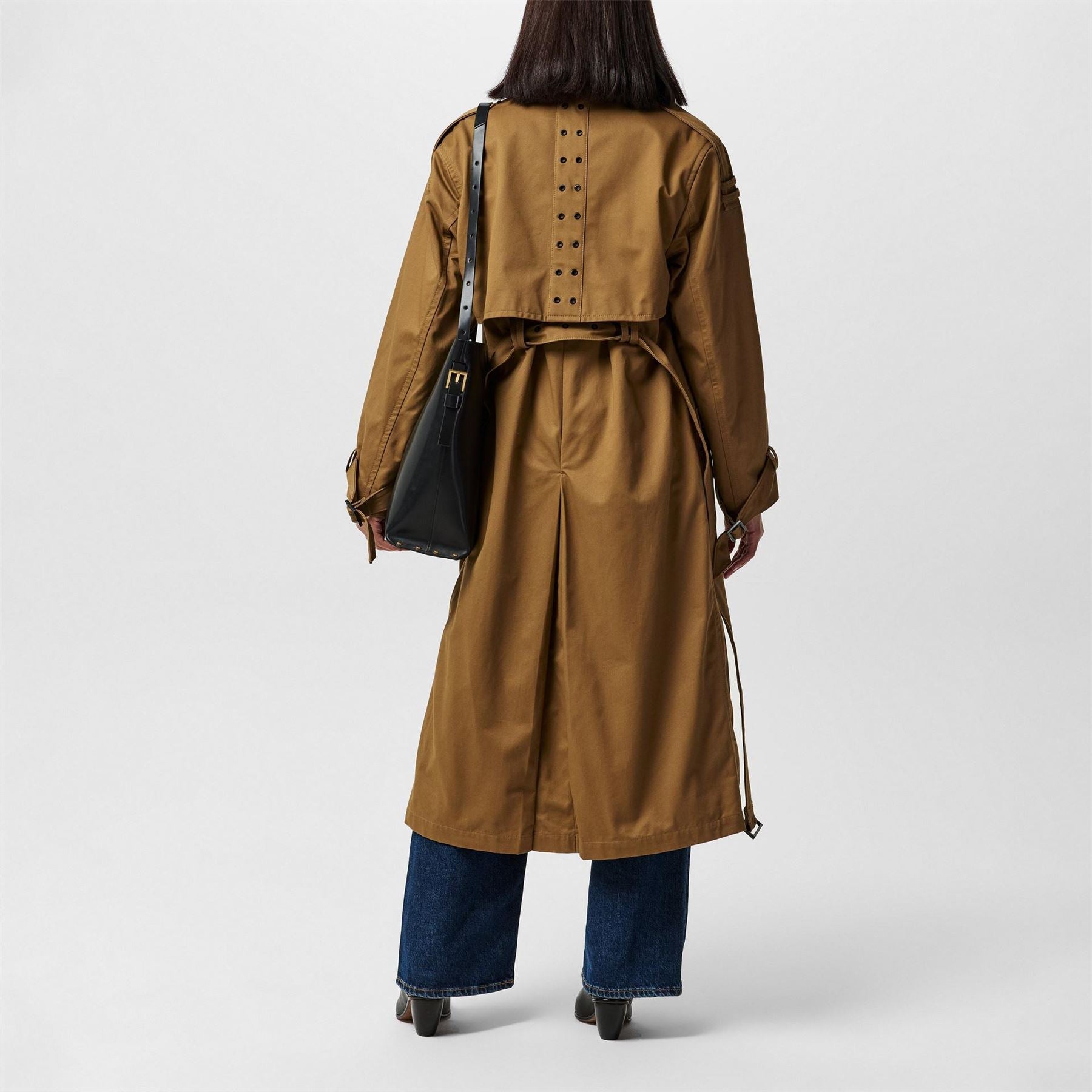 AllSaints Wyatt Collared Neck Relaxed Fit Coat