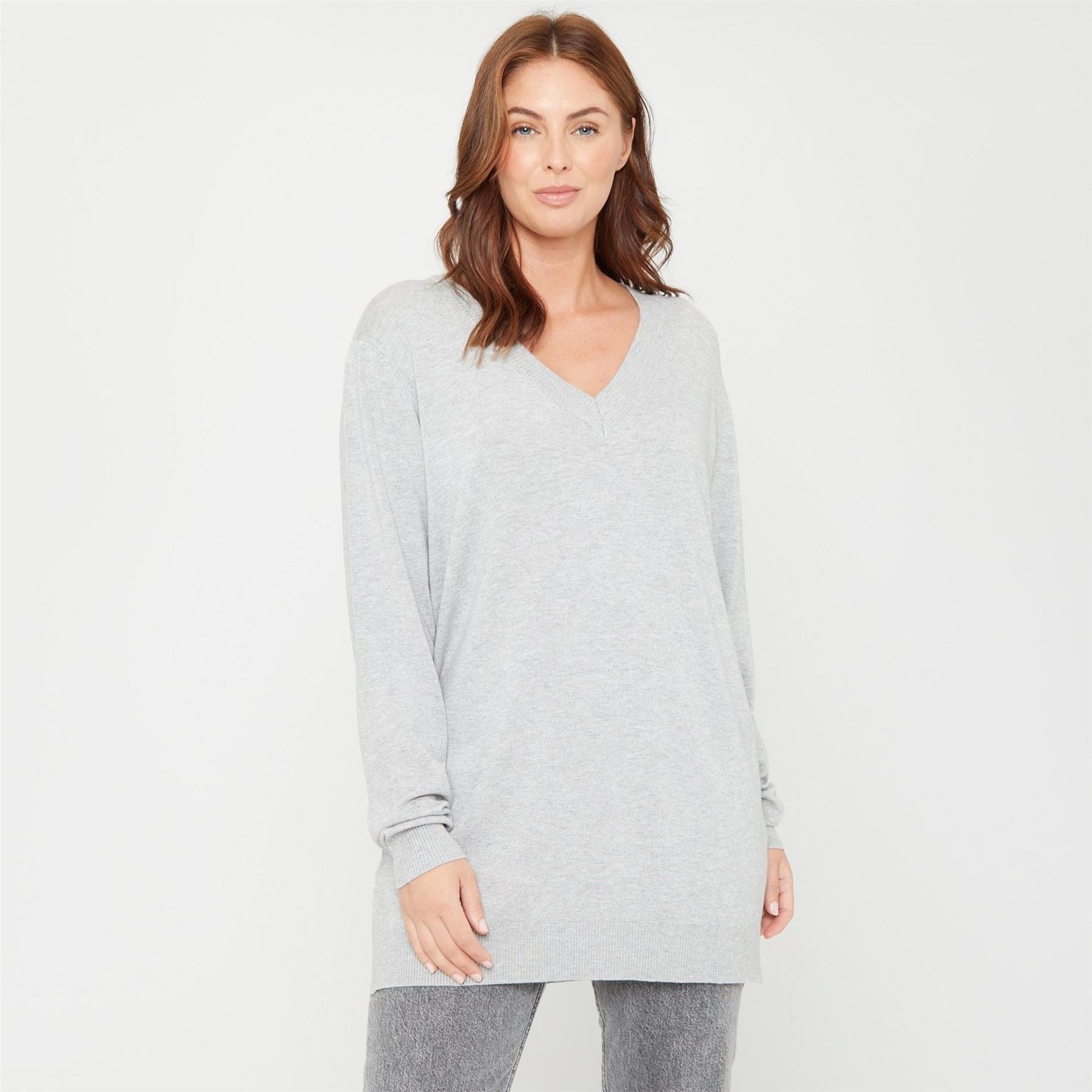 Be You Regular Fit V-Neck Long Sleeve Sweater