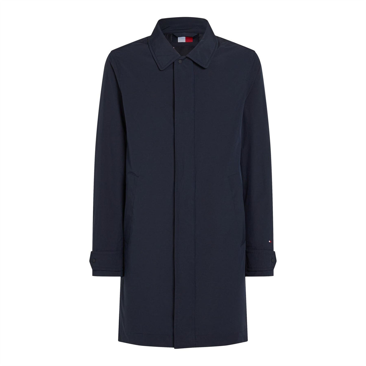 Tommy Hilfiger Packable Water Resistant Lightweight Trench Coat