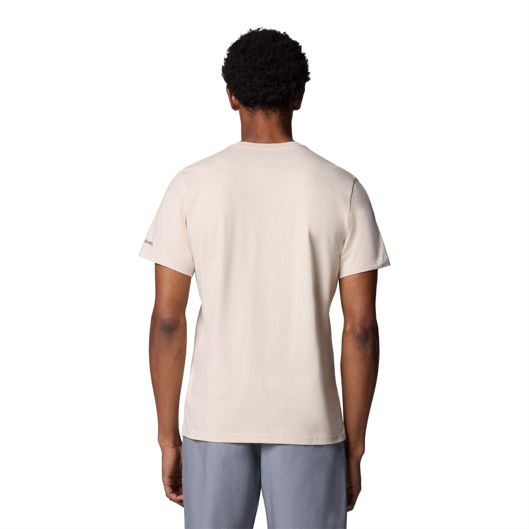 Columbia Geographic Print Crew Neck Regular Fit T-Shirt