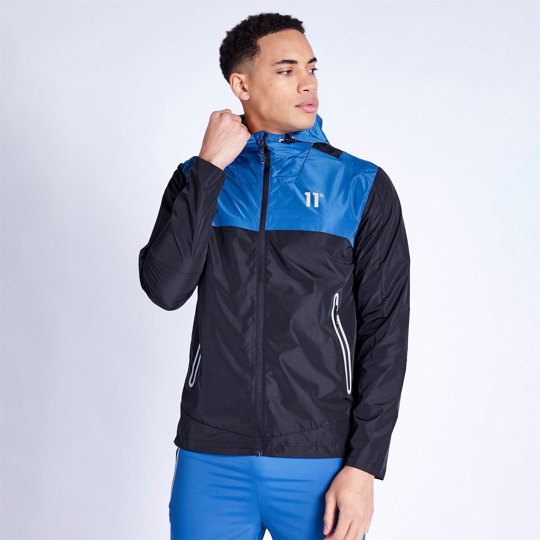 11 Degrees Lithium Water Resistant Long Sleeve Rain Anorak