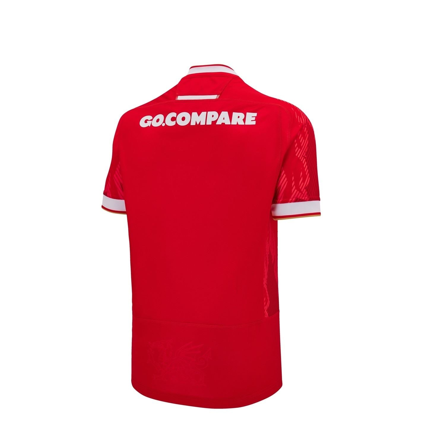 Macron Welsh Rugby Union Home Shirt 2024 Juniors