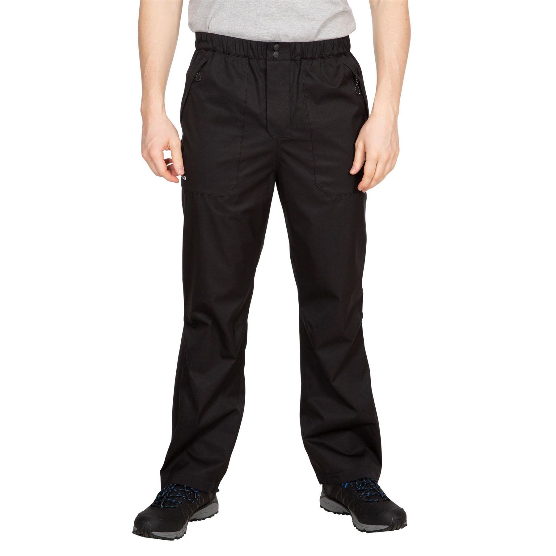 DLX Putter Solid Patterned Straight Trousers