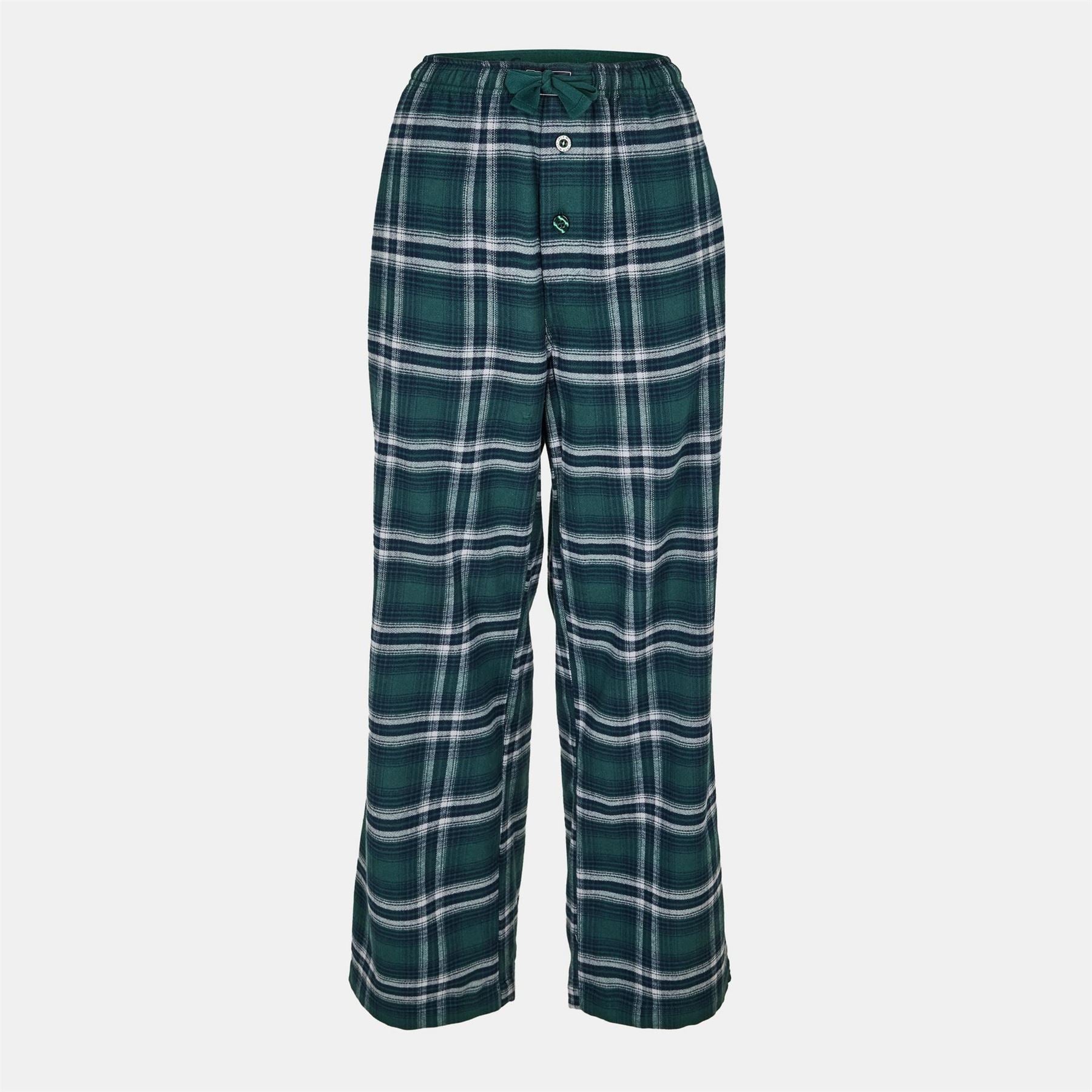 Jack Wills Plaid Front Pocket Straight Pajama Pants