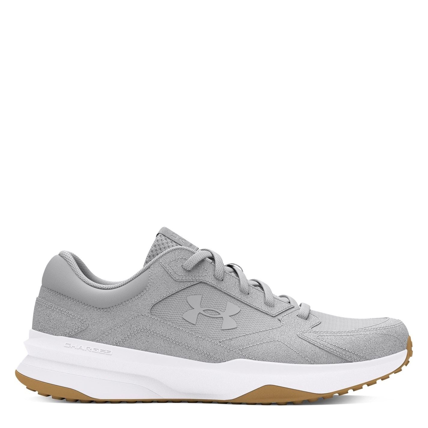 Under Armour Edge Suede Round Toe Flat Heel Trainers