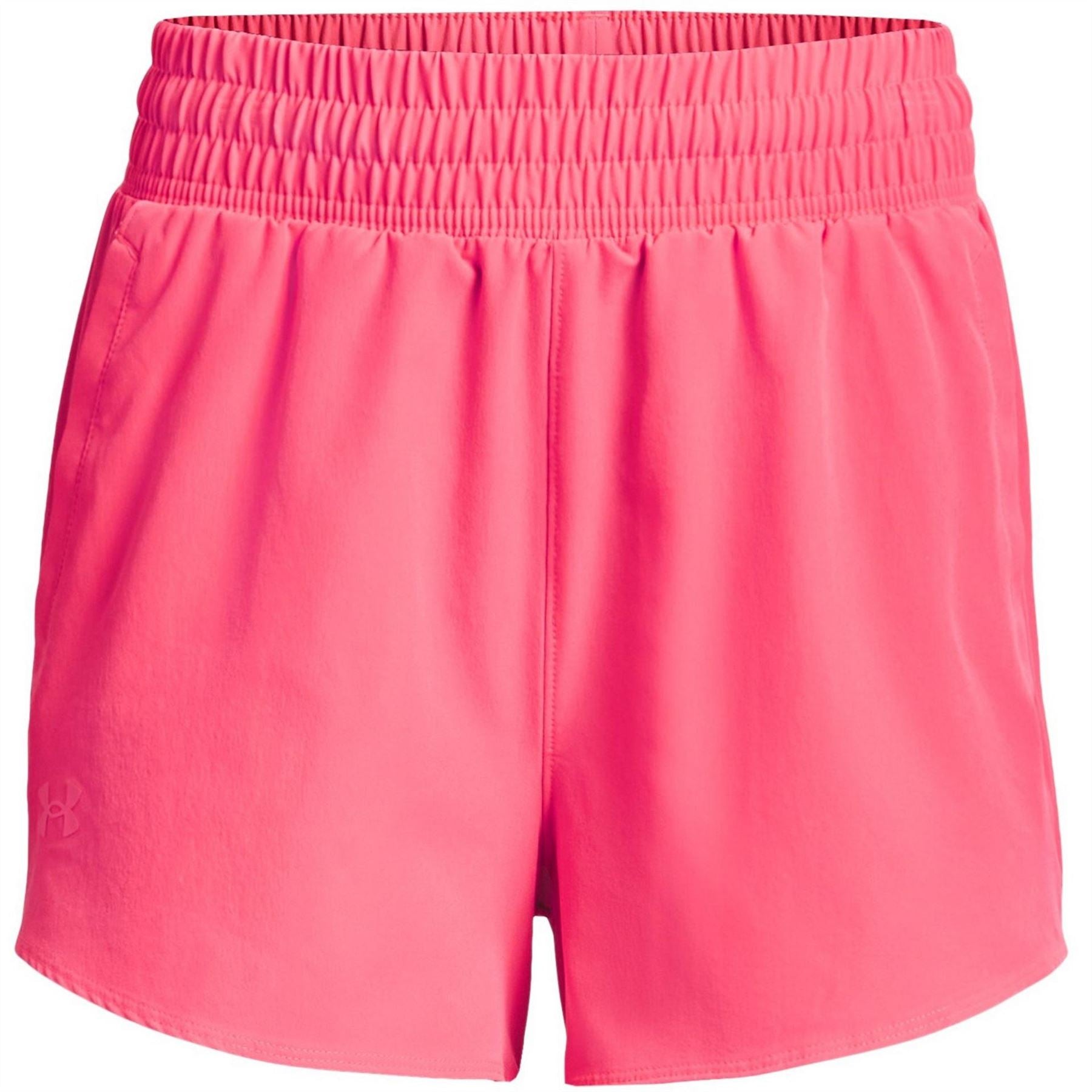 Under Armour Flex Woven Running Shorts with Curved Hem