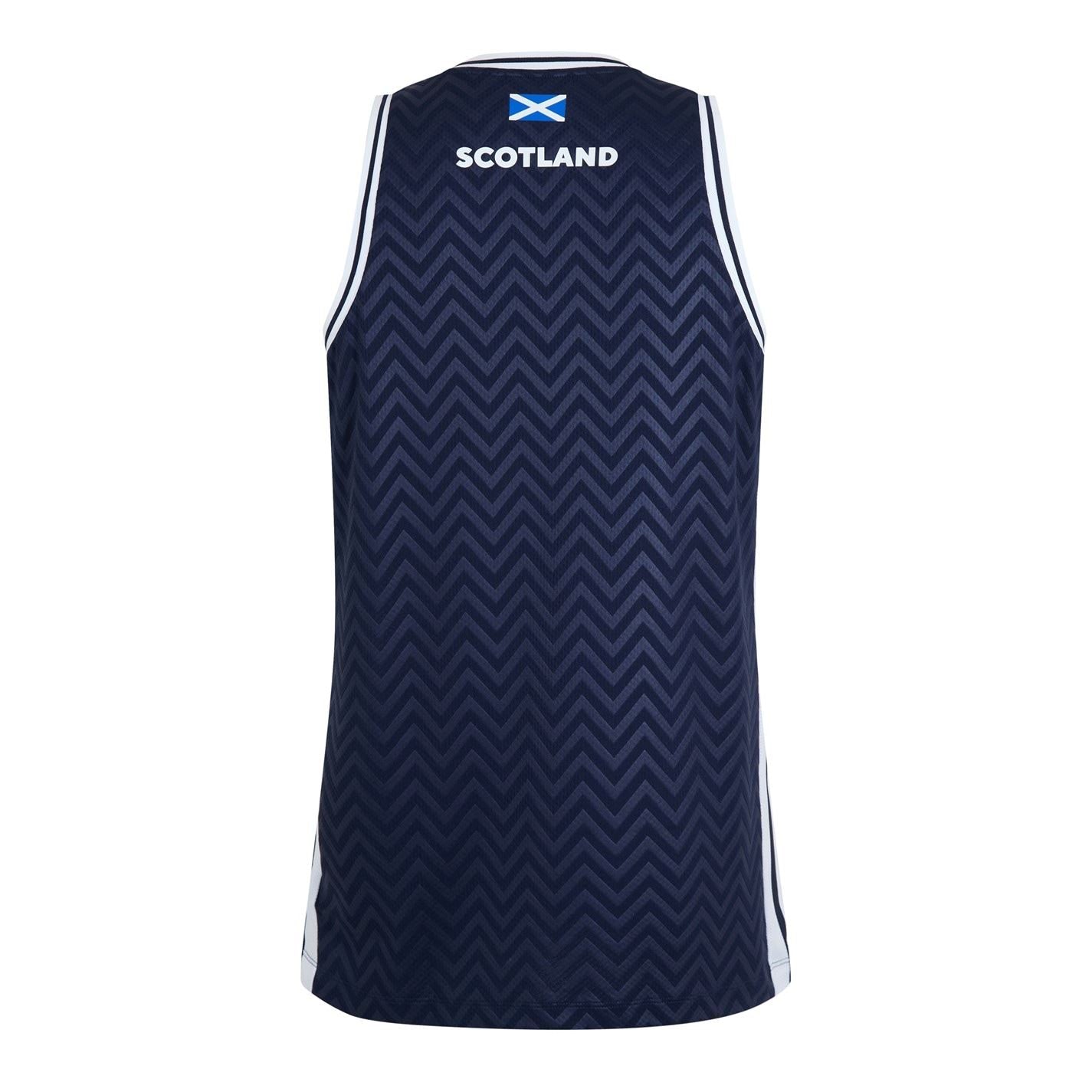 Macron Scotland Rugby Union Vest 2024 Adults