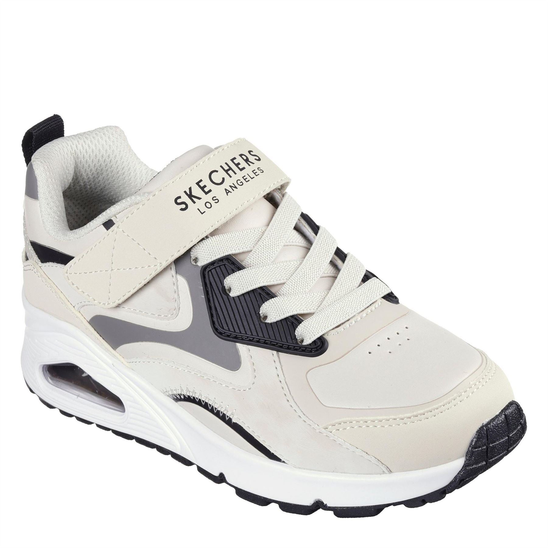 Skechers  And  Strap Sneaker W Overlays Low Top Trainers Unisex Kids