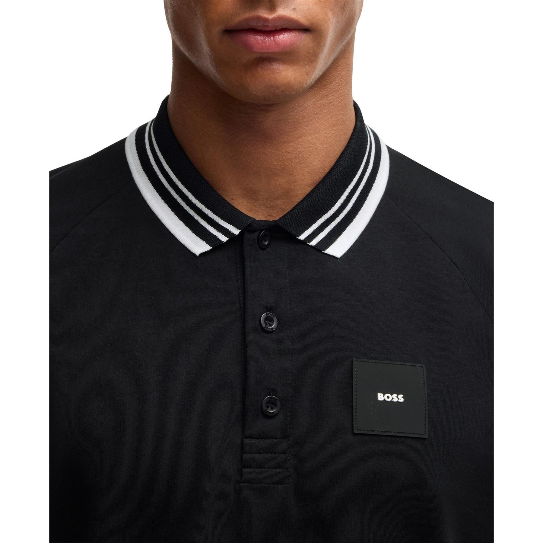 Boss Hbg Paddy Rib Polo Shirt, Sporty Sophistication