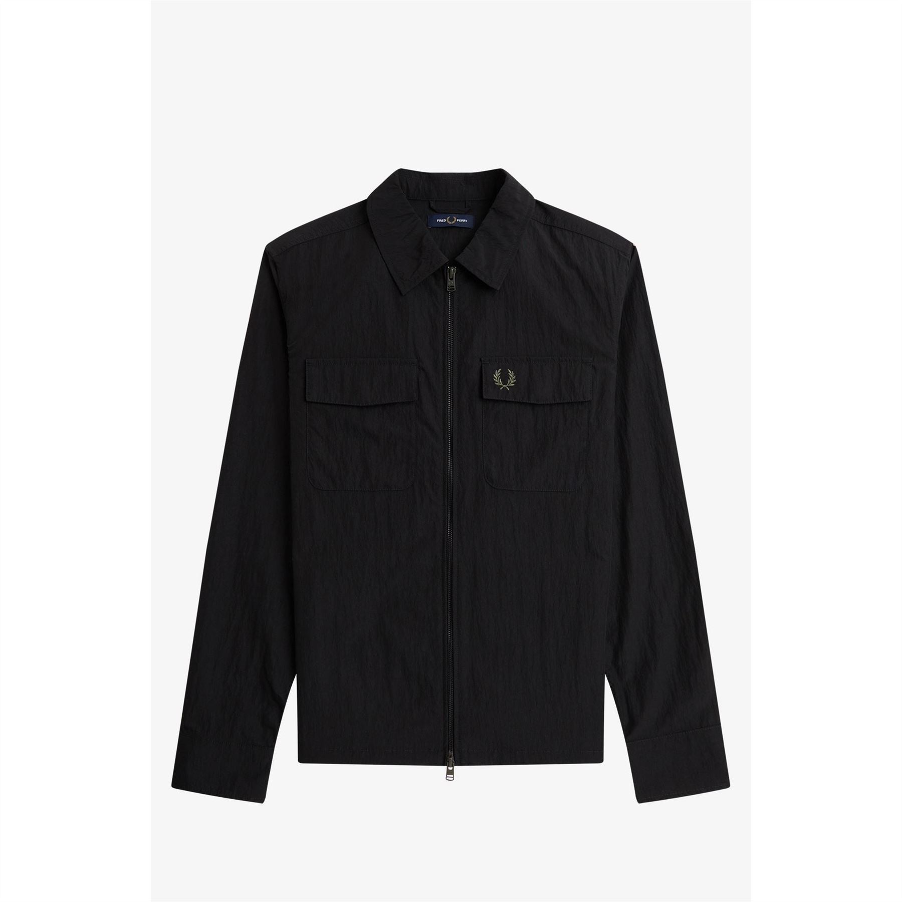 Fred Perry  Long Sleeve Zip Overshirt