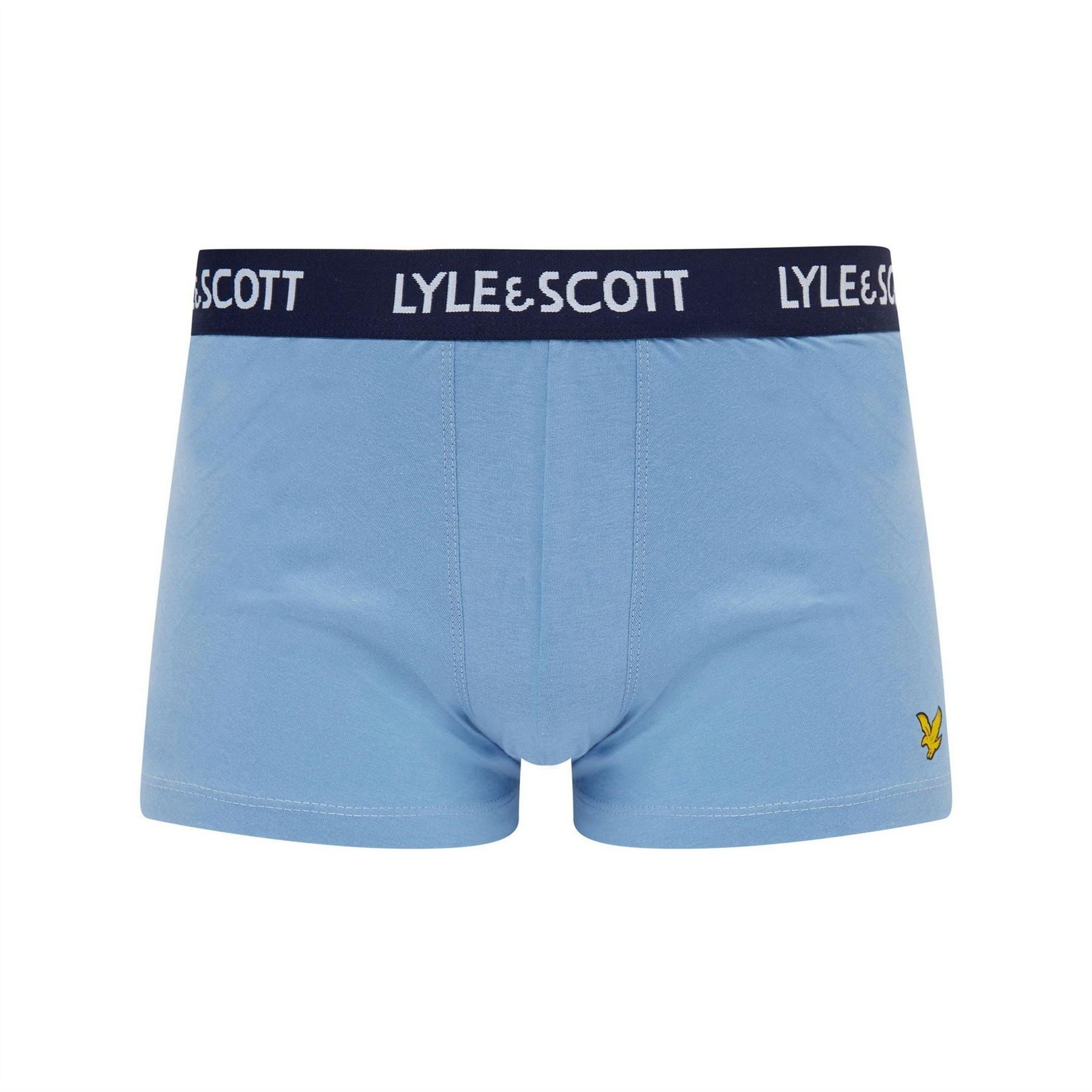 Lyle and Scott 5 Pack Plain Design Trunks
