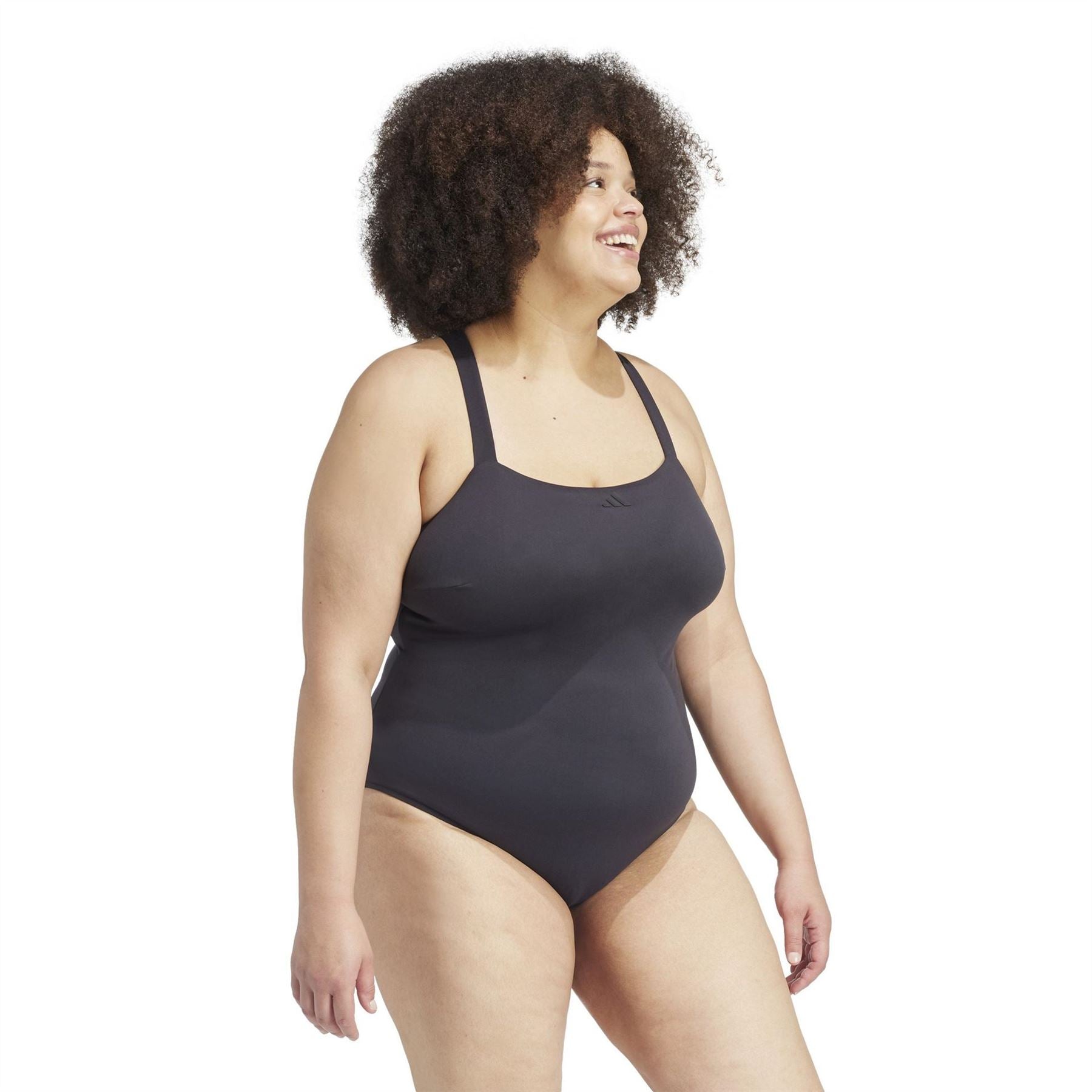 adidas Womens H S In One Piece Swimsuit