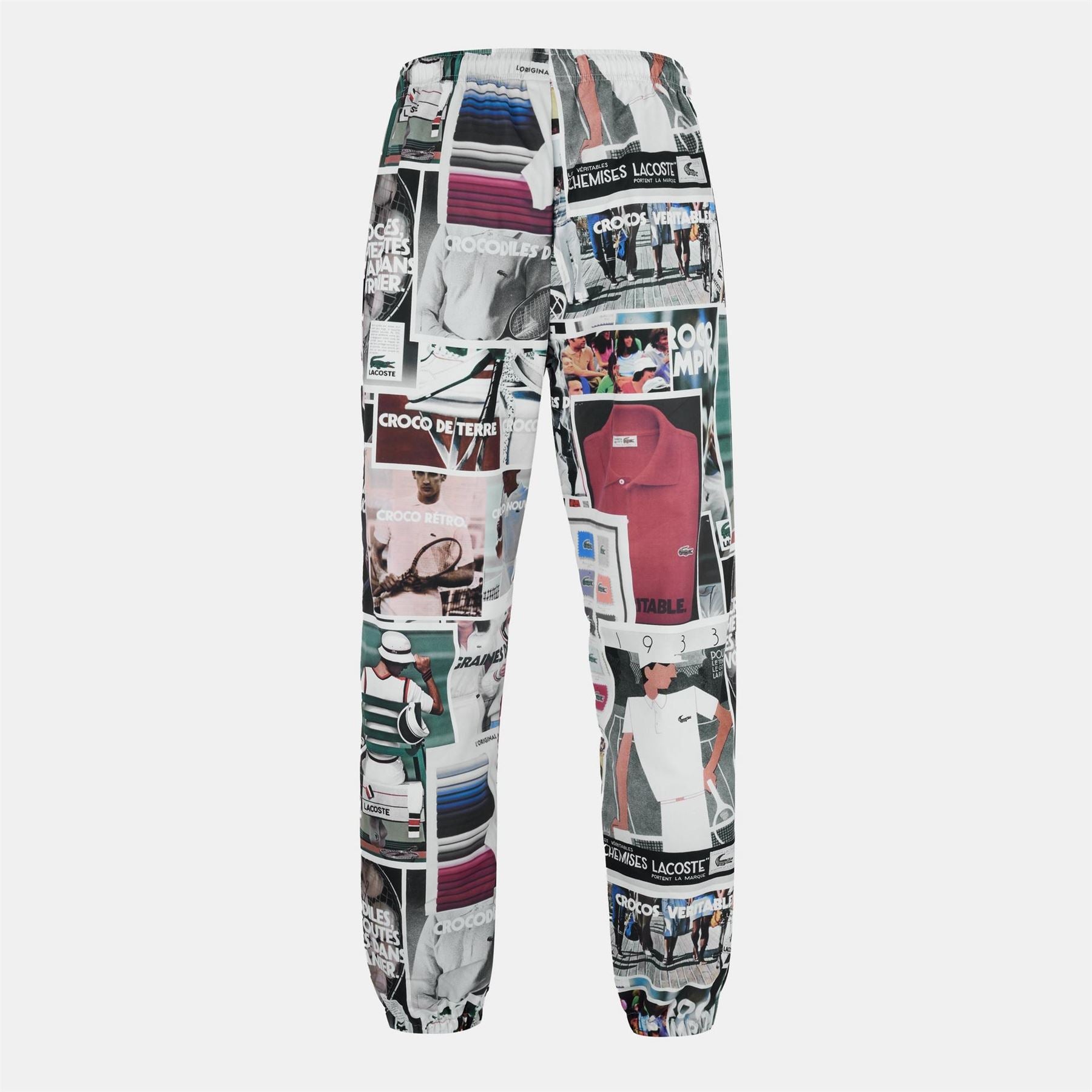 Lacoste Adults Closed Hem Woven Joggers